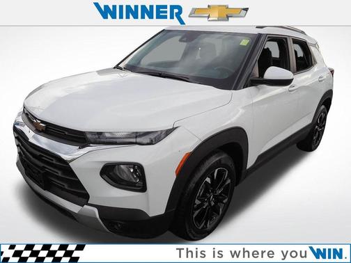 Summit White 2023 Chevrolet Trailblazer LT