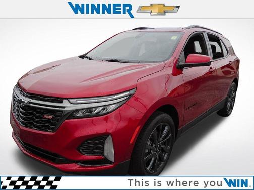Radiant Red 2023 Chevrolet Equinox RS