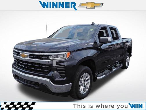 Dark Ash Metallic 2023 Chevrolet Silverado 1500 LT