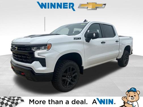 Summit White 2026 Chevrolet Silverado 1500 LT Trail Boss