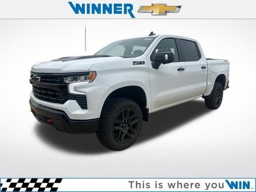 Summit White 2026 Chevrolet Silverado 1500 LT Trail Boss