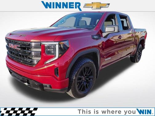 Volcanic Red 2024 GMC Sierra 1500 Elevation