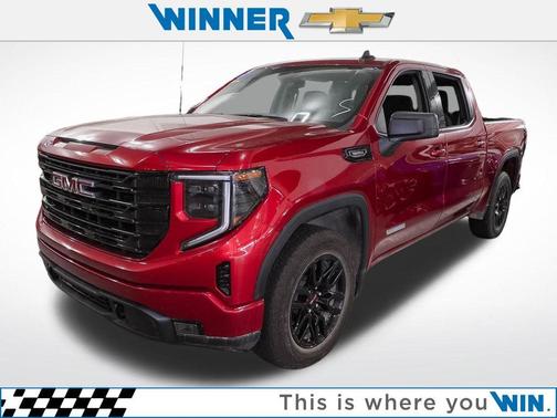 Volcanic Red 2024 GMC Sierra 1500 Elevation