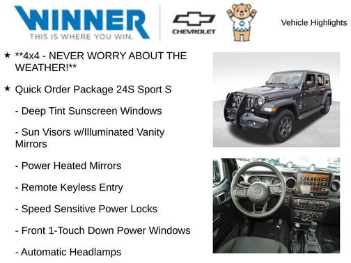 2019 Jeep Wrangler Unlimited Sport