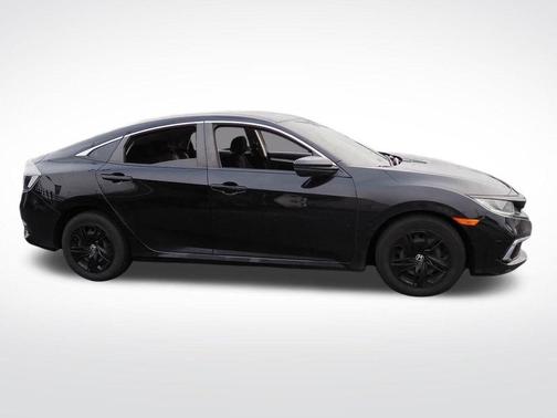 Crystal Black Pearl 2020 Honda Civic LX