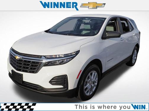 Summit White 2024 Chevrolet Equinox LS
