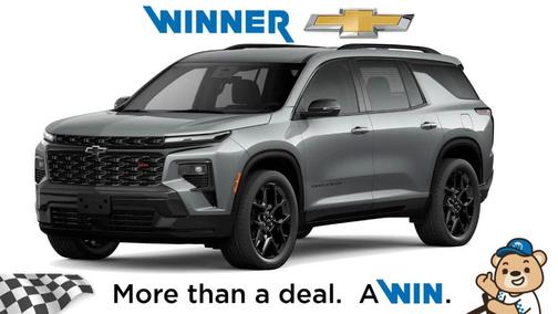 Sterling Gray Metallic 2026 Chevrolet Traverse RS
