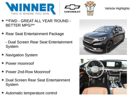 2023 Kia Carnival SX Prestige