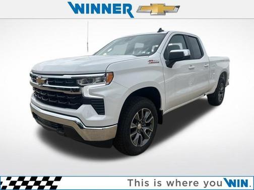 Summit White 2026 Chevrolet Silverado 1500 LT