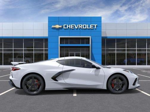 Arctic White 2026 Chevrolet Corvette Stingray w/3LT