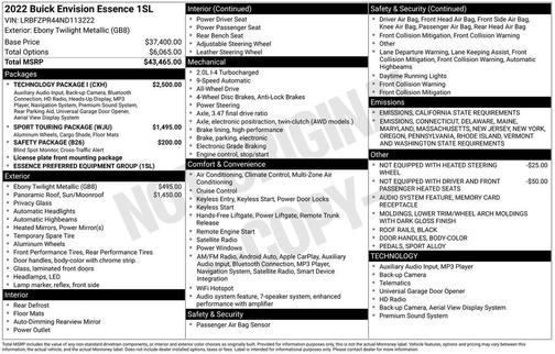 2022 Buick Envision Essence
