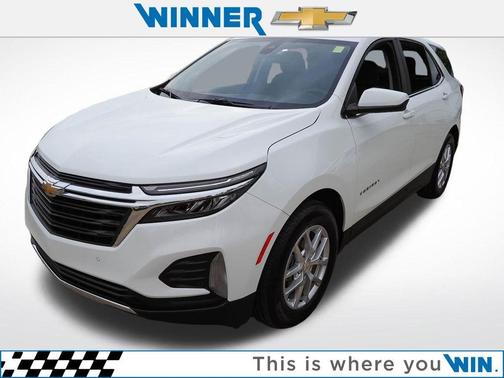 Summit White 2023 Chevrolet Equinox 1LT