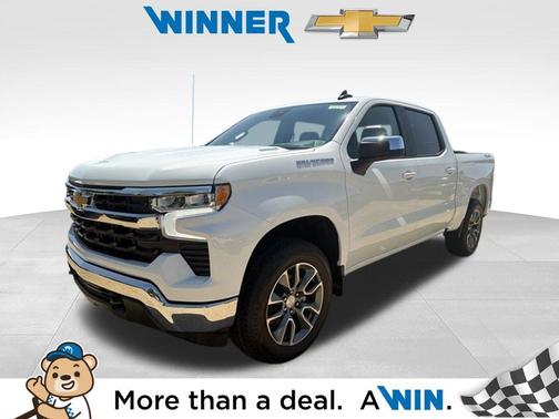 Summit White 2026 Chevrolet Silverado 1500 LT