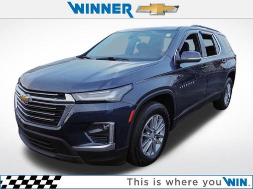 Northsky Blue Metallic 2023 Chevrolet Traverse LT Cloth