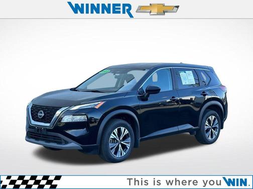 Black 2023 Nissan Rogue SV