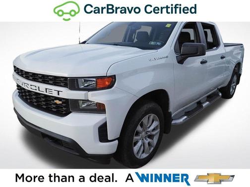 Summit White 2020 Chevrolet Silverado 1500 Custom