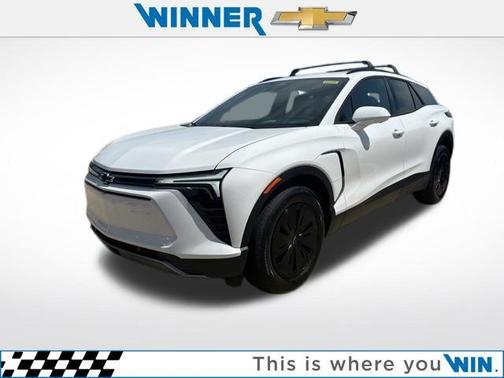 Summit White 2026 Chevrolet Blazer EV LT