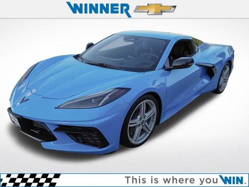Rapid Blue 2024 Chevrolet Corvette Stingray w/3LT