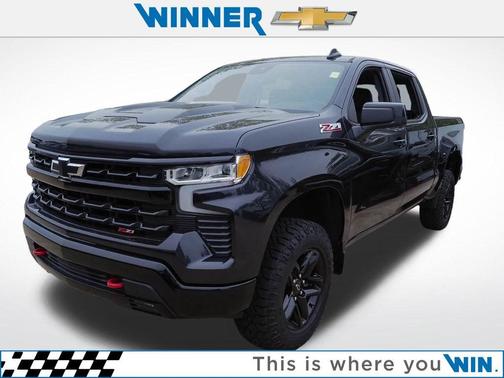 Black 2022 Chevrolet Silverado 1500 LT Trail Boss