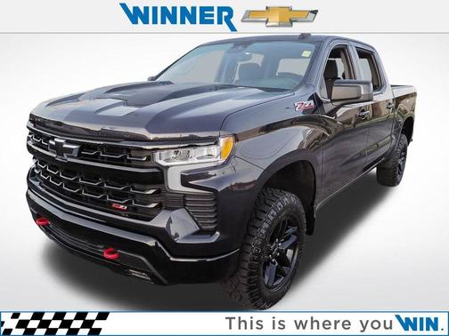 Black 2022 Chevrolet Silverado 1500 LT Trail Boss