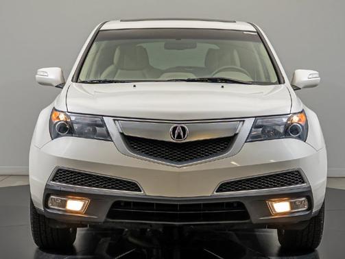 Aspen White Pearl 2011 Acura MDX 3.7L Technology
