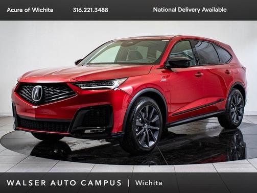 Performance Red Pearl 2026 Acura MDX w/A-Spec Package