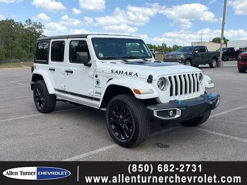 Bright White Clearcoat 2023 Jeep Wrangler 4xe Sahara