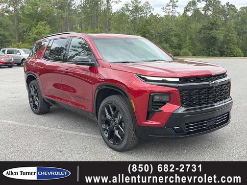 Radiant Red Tintcoat 2026 Chevrolet Traverse RS
