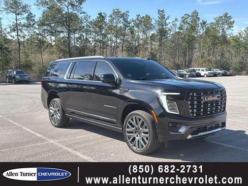Onyx Black 2025 GMC Yukon XL Denali Ultimate