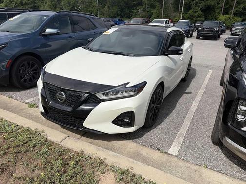Pearl White Tricoat 2021 Nissan Maxima 3.5 SR
