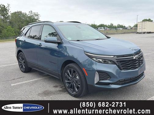 Lakeshore Blue Metallic 2024 Chevrolet Equinox FWD RS