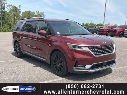 Flare Red 2022 Kia Carnival SX