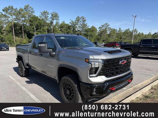 Sterling Gray Metallic 2025 Chevrolet Silverado 2500 4WD Crew Cab Standard Bed ZR2