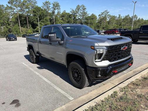 Sterling Gray Metallic 2025 Chevrolet Silverado 2500 4WD Crew Cab Standard Bed ZR2