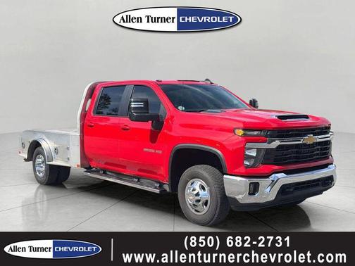 Red Hot 2025 Chevrolet Silverado 3500 LT