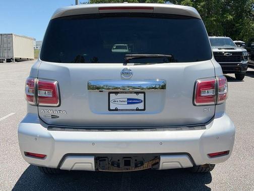 Brilliant Silver 2018 Nissan Armada SL