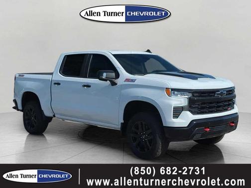 Summit White 2026 Chevrolet Silverado 1500 LT Trail Boss
