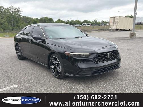 Crystal Black Pearl 2023 Honda Accord Hybrid Sport