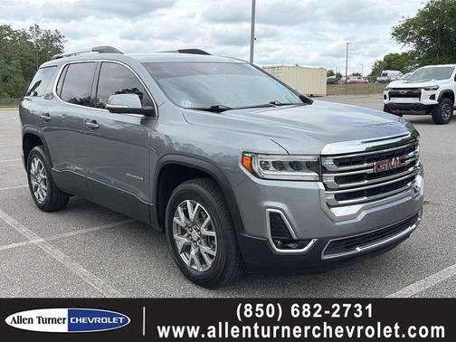 Satin Steel Metallic 2021 GMC Acadia FWD SLT