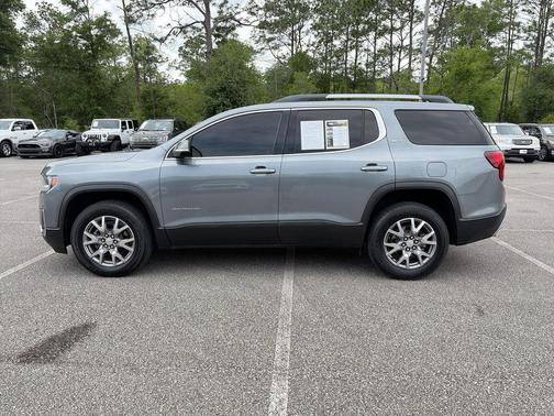 Satin Steel Metallic 2021 GMC Acadia FWD SLT