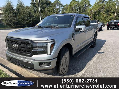 Iconic Silver Metallic 2025 Ford F-150 Lariat
