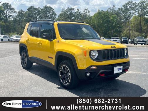 Solar Yellow Clearcoat 2023 Jeep Renegade Trailhawk