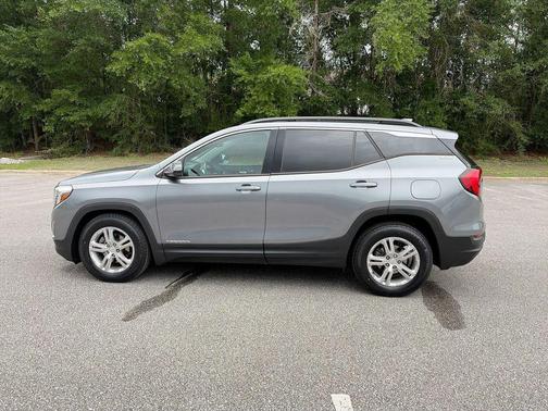 Satin Steel Metallic 2020 GMC Terrain SLE