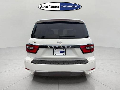 Aspen White Tricoat 2023 Nissan Armada SV 2WD