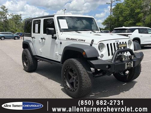 Bright White Clearcoat 2016 Jeep Wrangler Unlimited Rubicon
