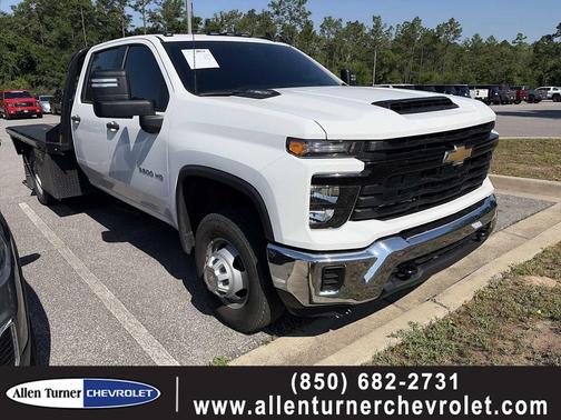 Summit White 2025 Chevrolet Silverado 3500 WT