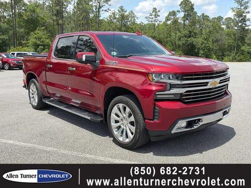 Cajun Red Tintcoat 2019 Chevrolet Silverado 1500 High Country