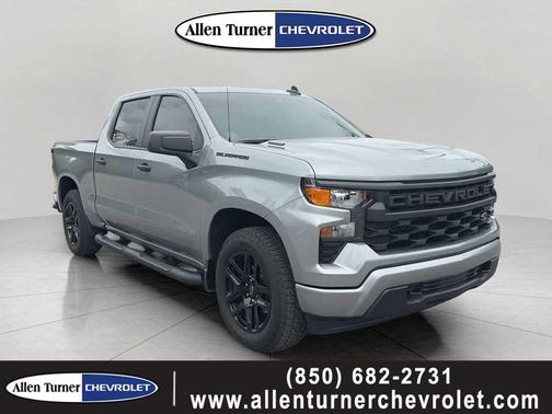 Sterling Gray Metallic 2026 Chevrolet Silverado 1500 Custom
