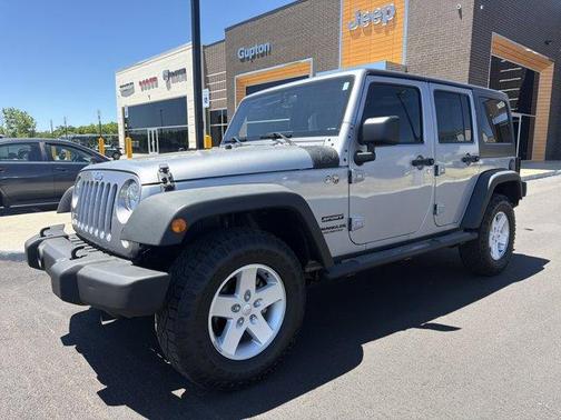 Billet Silver Metallic Clearcoat 2017 Jeep Wrangler Unlimited Sport