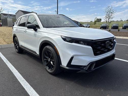 Platinum White Pearl 2023 Honda CR-V Hybrid Sport